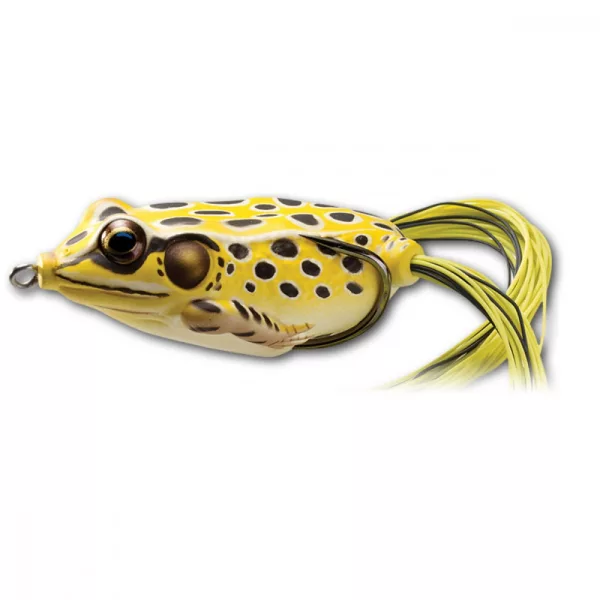 Livetarget Frog Walking Bait Jaune/Noir 5,5cm 18gr Leurre grenouille