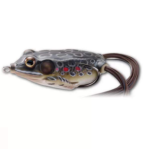 Livetarget Frog Walking Bait Marron/Noir 5,5cm 18gr Leurre grenouille