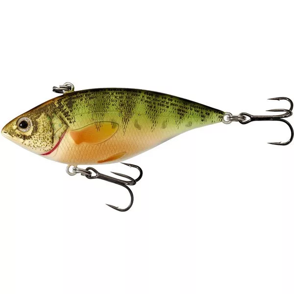 Livetarget Perche jaune Leurre à billes Metallic-Gloss 5cm 7gr Poisson nageur