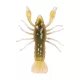 Livetarget Crawfish Un-Rigged Yellow-Pumpkin 7,1cm Sinking Écrevisse en Plastique 6 pièces