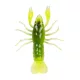 Livetarger Écrevisse non-montée Chartreuse-Vert 9,7cm Coulant Écrevisse en plastique 4db