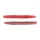 Livetarget Ver stick Rouge-Rouge 7,6cm Profil de ver 10 pièces