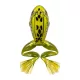 Livetarget Freestyle Frog 2.0 Moss-Yellow 5,0cm Imitation de Grenouille Flottante