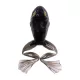 Livetarget Freestyle Frog 2.0 Black-Black 5,0cm Imitation de Grenouille Flottante
