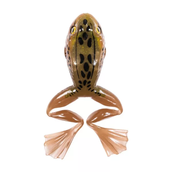 Livetarget Freestyle Frog Fauve-Marron 6cm Imitation de grenouille 3pcs
