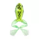 Livetarget Freestyle Frog Vert-Blanc 7,5cm Imitation Grenouille 2 pièces