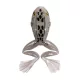 Livetarget Freestyle Frog Gris-Blanc 7,5cm Imitation Grenouille 2 pièces