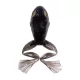 Livetarget Freestyle Frog Noir-Noir 7,5cm Imitation Grenouille 2 pièces