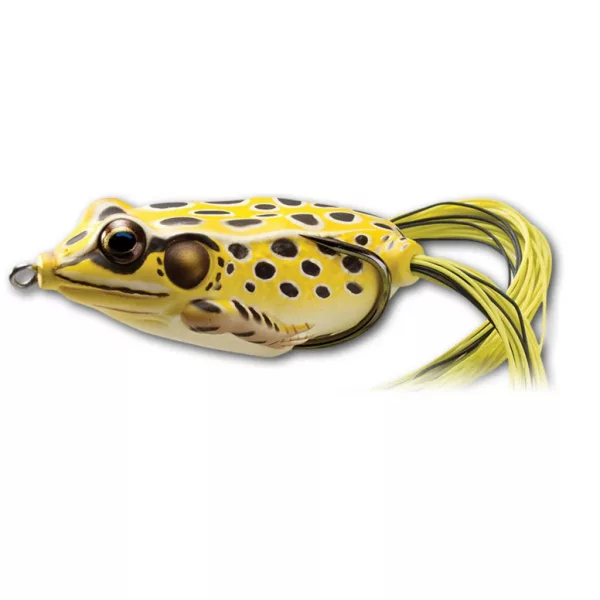 Livetarget Frog Walking Bait Jaune/Noir 6,5cm 21gr