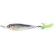 Livetarget Flutter Shad Luminescent-Noir 7,0cm 28gr Leurre Artificiel avec Mouche Artificielle