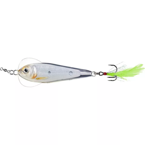 Livetarget Flutter Shad Cuillère à Jigging Lumineux-Perle 7cm 28gr Leurre à dandiner
