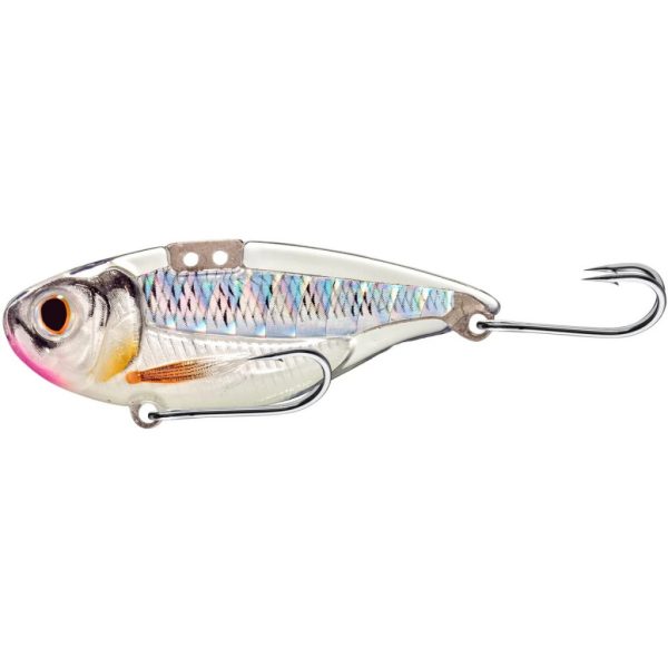Livetarget Sonic Shad Blade Leurre Glow-Pearl 5,5cm 7gr Leurre vertical