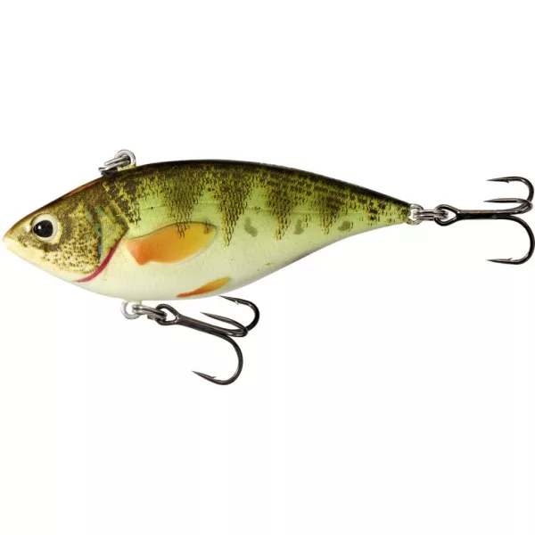 Livetarget Perche Jaune Leurre bruiteur Luminescent-Uv 6cm 11gr Poisson-nageur coulant