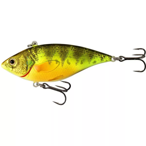 Livetarget Perche Jaune Leurre bruiteur Fluorescent-Uv 7cm 18gr Poisson-nageur coulant