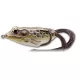 Livetarget Frog Walking Bait Fauve-Brun 6,5cm 21gr Flottant Imitation de Grenouille