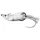Livetarget Mouse Walking Bait Blanc-Blanc 9cm 28gr Leurre Souris