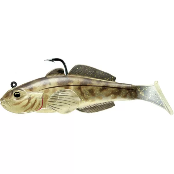 Livetarget Swimbait Gobie Naturel 9cm 21gr Gobie en plastique
