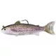 Livetarget Swimbait de Truite Argent-Violet 16,8cm 71gr Appât en Plastique