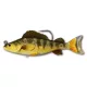 Livetarget Swimbait Perche jaune Or-Olive 13,4cm 35gr Leurre en plastique