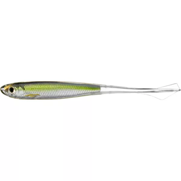 Livetarget Ghost Tail Minnow Dropshot Bait Argent-Vert 13cm Appât Dropshot