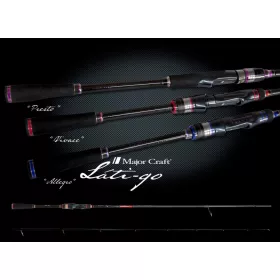   Major Craft Lati-Go LTGS-792M Rapide 2,36m 3-18gr Canne à pêche spinning 2 brins