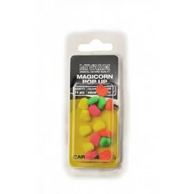   Mivardi Magicorn Maïs en caoutchouc Pop-Up Poisson Flottant 15 pièces