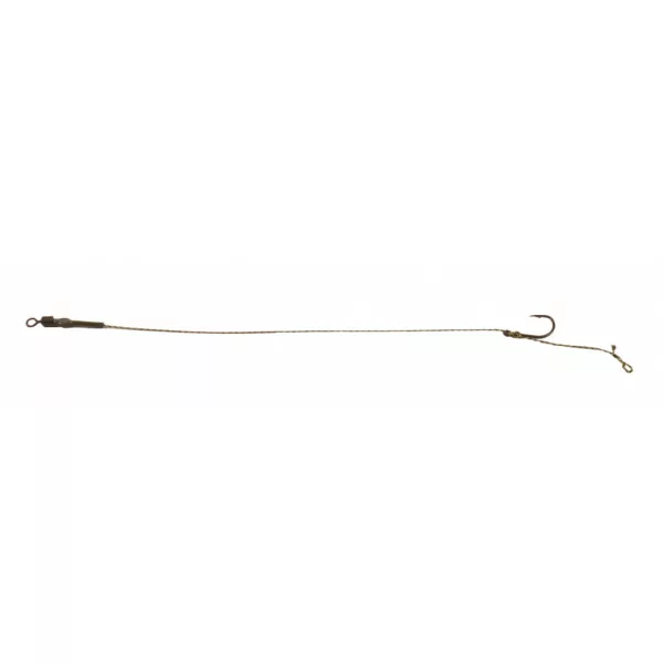 Mivardi Classic Boilie 1 Barbelé, Hameçon pré-noué à œillet 2pcs