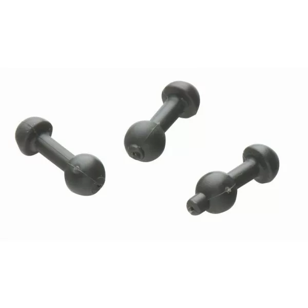 Mivardi Heli Chod Beads vert foncé 10db