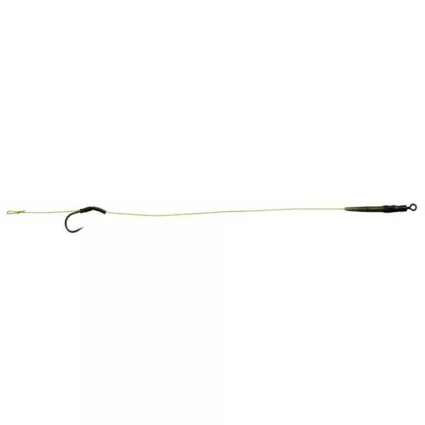 Mivardi Line Aligner 6 Barbelé, Hameçon pré-noué à œillet 2pcs