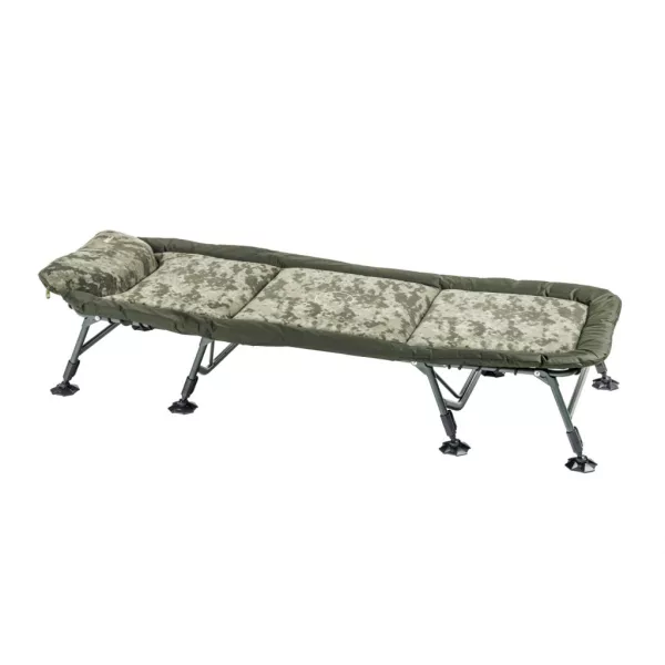 Mivardi CamoCode Flat8 210x86cm Lit de pêche à la carpe