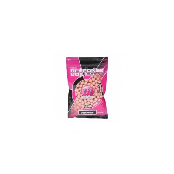 Mainline Shelf Life Boilies Pink Prawn - 10 mm 200 g.r - bouillette d'amorçage