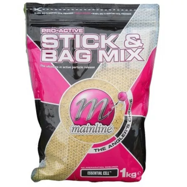 Mainline Mélange Pro Active Sac & Stick Essential CellTM Mélange de base 1kg