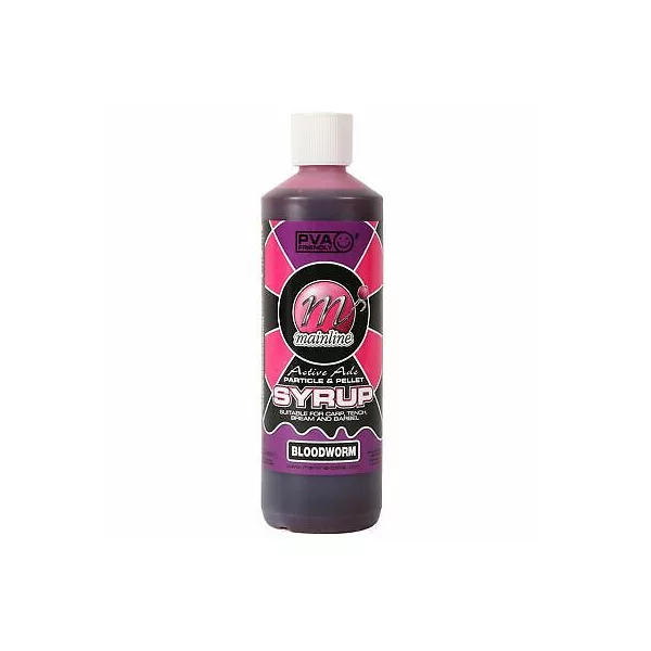 Mainline Particle + Pellet Syrup Bloodworm 500 ml - arôme liquide à verser
