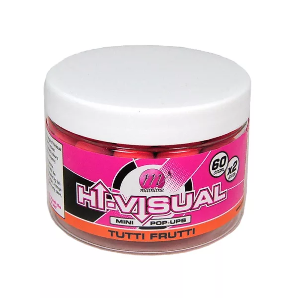 Mainline High Visual Mini Pop-ups Tutti Frutti 12 mm - appât pop-up