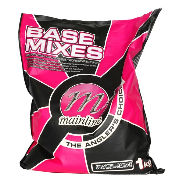 Mainline Mixes de base 50/50 High Leakage 1 kg - mix de base pour bouillettes