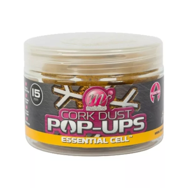 Mainline Cork Dust Pop Ups Essential Cell 15mm - bouillette pop up