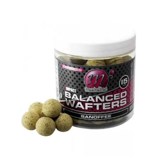 Mainline High Impact Balanced Wafter Banoffee - 15mm - bouillette wafters