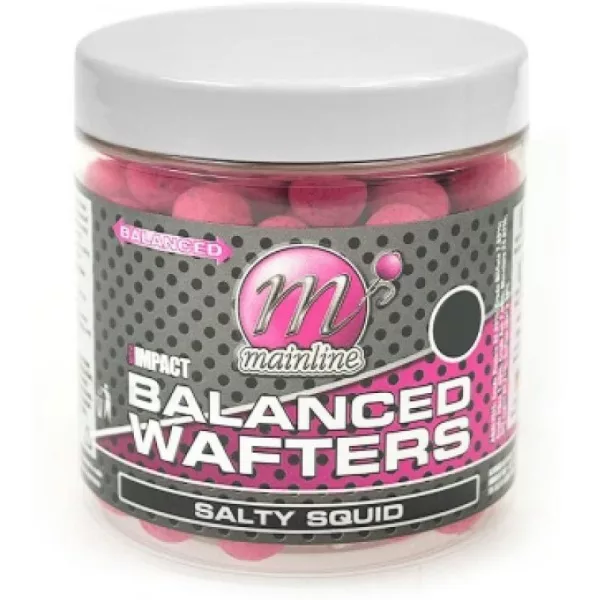 Mainline High Impact Balanced Wafter Salty Squid - 18mm - bouillette wafters