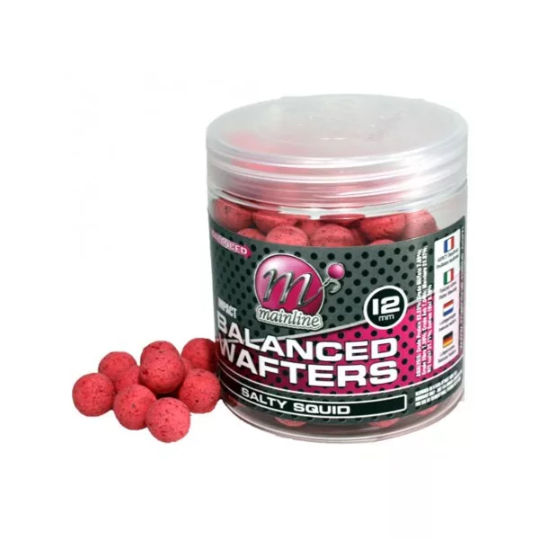 Mainline High Imp. Balanced Wafters Salty Squid-12mm - bouillette wafters