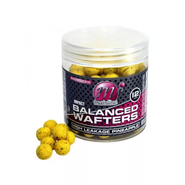 Mainline High Imp. Balanced Wafters H.L. Pineapple - 12mm - bouillette wafters