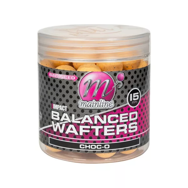 Mainline High Imp. Balanced Wafters Choc-O - 15mm - bouillette wafters