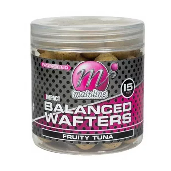 Mainline High Imp. Balanced Wafters Fruity Tuna - 15mm - bouillette wafters