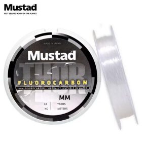 Mustad Thor FC Leader 30m 80lb Fil de Pointe Transparent