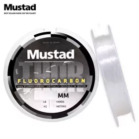 Mustad Thor FC Leader 30m 100lb Fil de Pointe Transparent