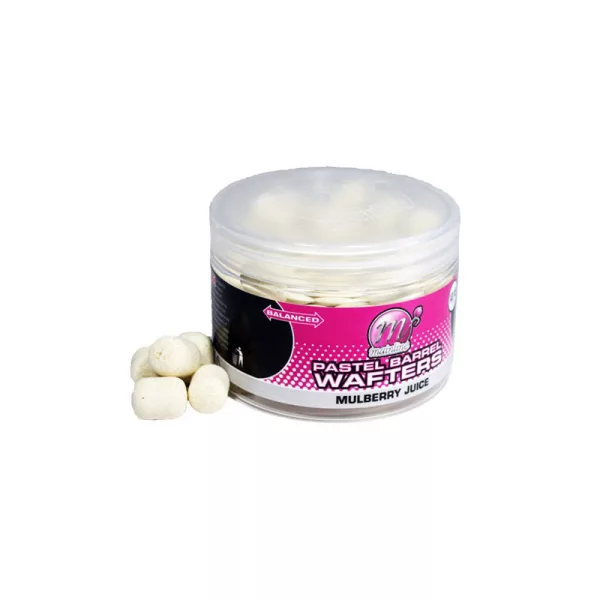 Mainline Pastel Wafter Barrels Mulberry Juice - appât wafters pour hameçon