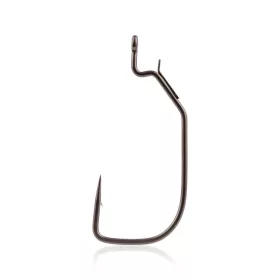   Mustad Alpha-Grip Assault Titanx 2/1 Hameçon Offset Œillet, Barbelé 4db