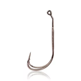   Mustad Frog Double Hook 2X Strong Black Nickel 2/1 Hameçon double 2pcs