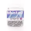 Mustad O'Shaughnessy Acier inoxydable 4 Hameçon à œillet, à ardillon 10 pièces