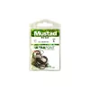 Mustad Big Gun 12/0 hameçons barbelés à œillet 4 pièces