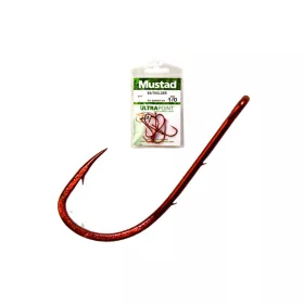   Mustad Hameçon Red Baitholder 4 à œillet, Barbelé 14 pièces